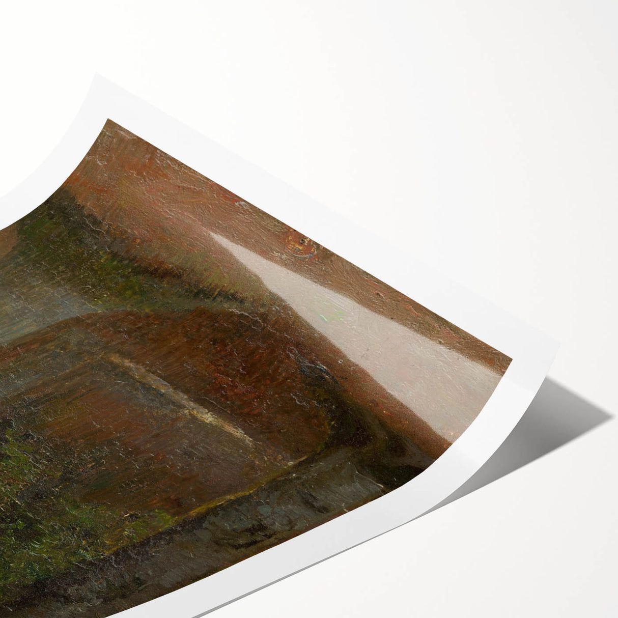 Forest Landscape Wall Art - Serene Woodland Study by László Mednyánszky