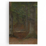 Forest Landscape Wall Art - Serene Woodland Study by László Mednyánszky