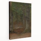 Forest Landscape Wall Art - Serene Woodland Study by László Mednyánszky