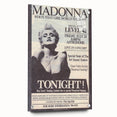 Madonna 1987 Who's That Girl Tour Poster - Retro Pop Wall Art