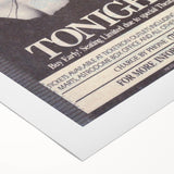 Madonna 1987 Who's That Girl Tour Poster - Retro Pop Wall Art