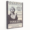 Madonna 1987 Who's That Girl Tour Poster - Retro Pop Wall Art