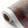 Abstract floral design on rolled canvas, showcasing vibrant colors and intricate patterns, ideal for home decor. Packaged securely in a protective cardboard tube.