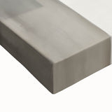 Close-up of an abstract minimalist wall art design on stretched canvas, showcasing soft pastel colors and geometric patterns, ideal for modern decor.