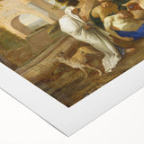 Baroque Ancient Ruins Scene: Classic Art Print with Historical Drama