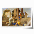 Baroque Ancient Ruins Scene: Classic Art Print with Historical Drama