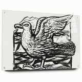 Expressionist Art - Seagull by Leo Gestel