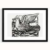 Expressionist Art - Seagull by Leo Gestel