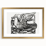 Expressionist Art - Seagull by Leo Gestel