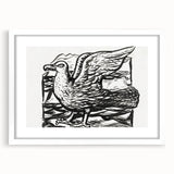 Expressionist Art - Seagull by Leo Gestel