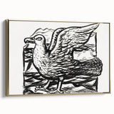 Expressionist Art - Seagull by Leo Gestel