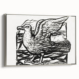 Expressionist Art - Seagull by Leo Gestel