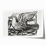 Expressionist Art - Seagull by Leo Gestel