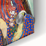 Impressionism Portrait Wall Art - La Mousmé by Van Gogh, Vibrant Print