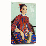 Impressionism Portrait Wall Art - La Mousmé by Van Gogh, Vibrant Print