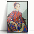 Impressionism Portrait Wall Art - La Mousmé by Van Gogh, Vibrant Print