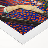 Impressionism Portrait Wall Art - La Mousmé by Van Gogh, Vibrant Print