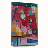 Bold Abstract Wall Art - 'Heavy Red' by Wassily Kandinsky (1924)