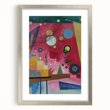 Bold Abstract Wall Art - 'Heavy Red' by Wassily Kandinsky (1924)