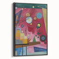 Bold Abstract Wall Art - 'Heavy Red' by Wassily Kandinsky (1924)