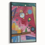 Bold Abstract Wall Art - 'Heavy Red' by Wassily Kandinsky (1924)