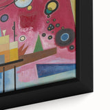 Bold Abstract Wall Art - 'Heavy Red' by Wassily Kandinsky (1924)