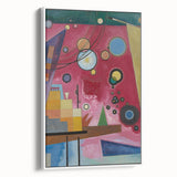 Bold Abstract Wall Art - 'Heavy Red' by Wassily Kandinsky (1924)