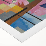 Bold Abstract Wall Art - 'Heavy Red' by Wassily Kandinsky (1924)