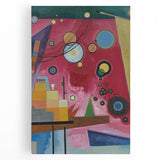 Bold Abstract Wall Art - 'Heavy Red' by Wassily Kandinsky (1924)