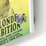 Madonna 1990 Blonde Ambition World Tour Poster - Retro Pop Art