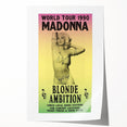 Madonna 1990 Blonde Ambition World Tour Poster - Retro Pop Art