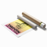 Madonna 1990 Blonde Ambition World Tour Poster - Retro Pop Art