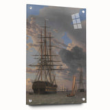 Russian Liner Asow Realism Art Print - Maritime Classical Canvas Decor