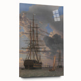 Russian Liner Asow Realism Art Print - Maritime Classical Canvas Decor