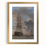 Russian Liner Asow Realism Art Print - Maritime Classical Canvas Decor