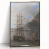 Russian Liner Asow Realism Art Print - Maritime Classical Canvas Decor