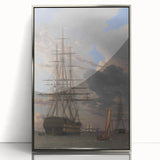 Russian Liner Asow Realism Art Print - Maritime Classical Canvas Decor
