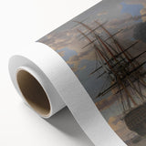 Russian Liner Asow Realism Art Print - Maritime Classical Canvas Decor