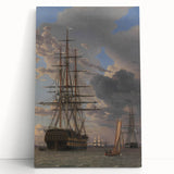 Russian Liner Asow Realism Art Print - Maritime Classical Canvas Decor