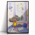 Girls Room Wall Art - Cozy Dreamy Kids Room Print - Nursery Wall Art