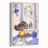 Girls Room Wall Art - Cozy Dreamy Kids Room Print - Nursery Wall Art