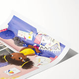 Girls Room Wall Art - Cozy Dreamy Kids Room Print - Nursery Wall Art