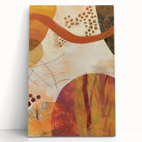 Large black and white stretched canvas depicting a serene autumnal tree, ideal for kitchen wall art or bedroom ambiance.