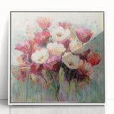 Canvas Art for Dining Area - Floral Modern Wall Décor