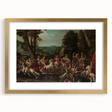 Baroque Battle Scene: Classic Art Print with Dramatic Intensity