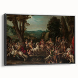 Baroque Battle Scene: Classic Art Print with Dramatic Intensity