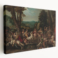 Baroque Battle Scene: Classic Art Print with Dramatic Intensity