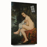 Impressionist Nude Wall Art - La Nymphe Surprise by Manet, Elegant Print