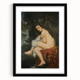 Impressionist Nude Wall Art - La Nymphe Surprise by Manet, Elegant Print