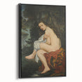 Impressionist Nude Wall Art - La Nymphe Surprise by Manet, Elegant Print